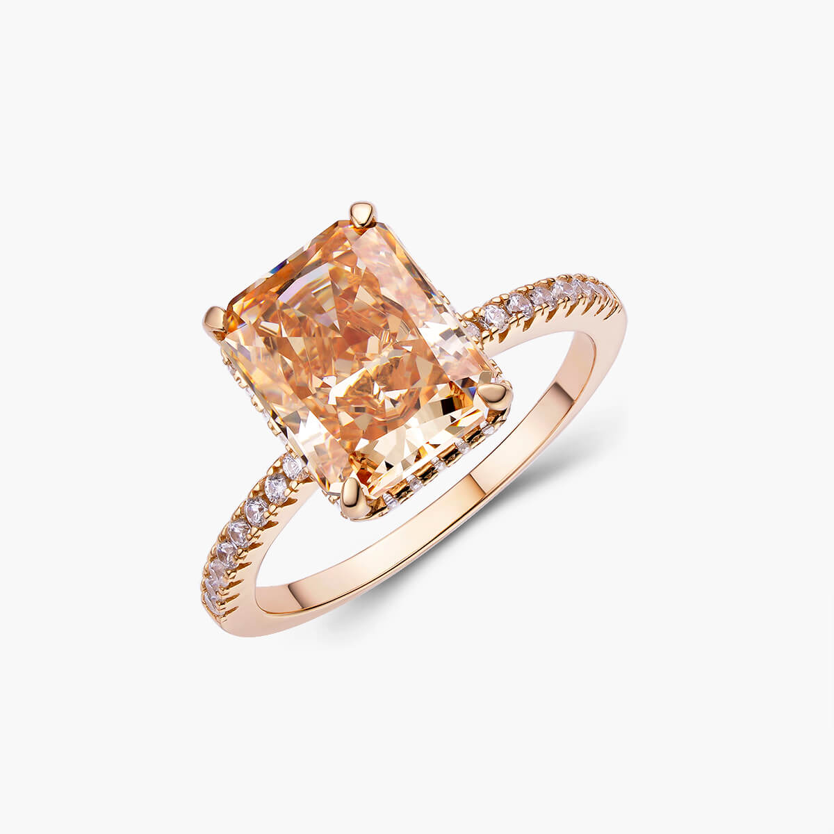 Glow Ring in champagne color.