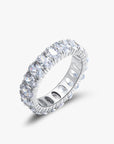 Oval Eternity Band