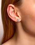 Radiant Princess Stud Earrings